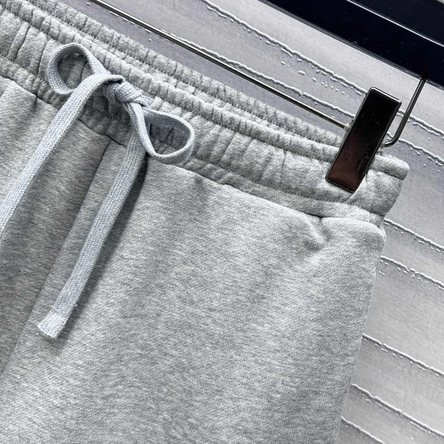 GUCCI SWEATSHIRT AND SHORTS SET IN GREY