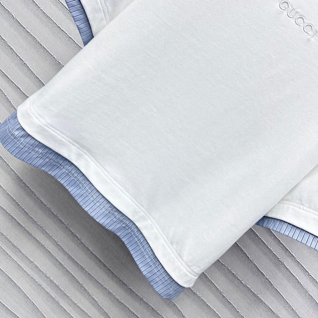 GUCCI CREW NECK SHORT-SLEEVE COTTON TEE