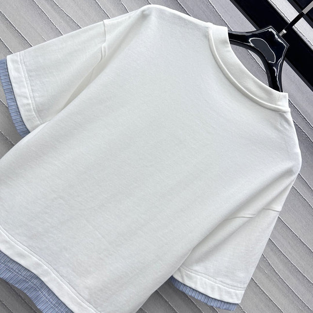 GUCCI CREW NECK SHORT-SLEEVE COTTON TEE