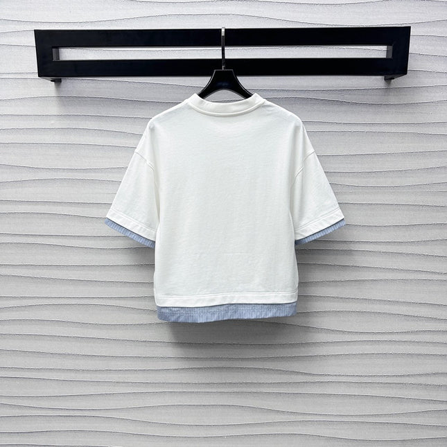 GUCCI CREW NECK SHORT-SLEEVE COTTON TEE
