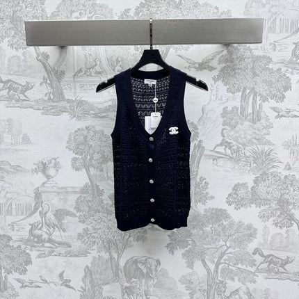 CHANEL KNITTED TANK TOP