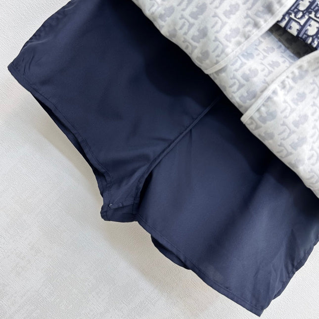 DIOR 25S DRESS WITH TEXT STRIP 264621