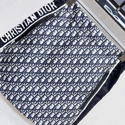 DIOR 25S DRESS WITH TEXT STRIP 264621