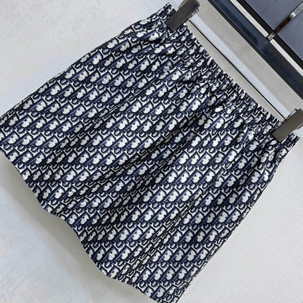 DIOR 25S DRESS WITH TEXT STRIP 264621