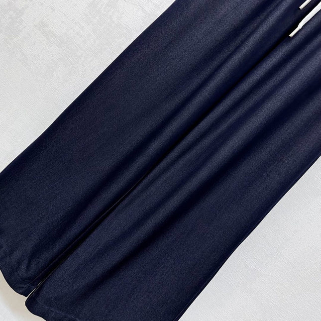 MIU 25S WIDE LEG PANTS WITH DRAWSTRING 264585