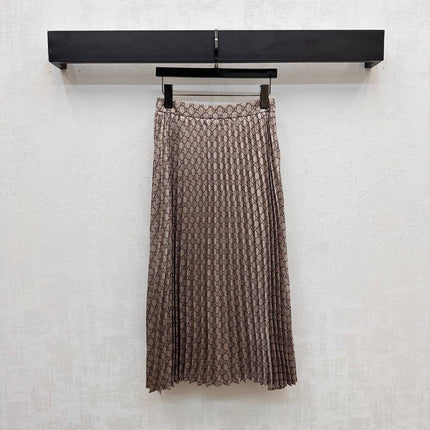 GUCCI 25S PLEATED DRESS IN TWILL FABRIC YB 264500