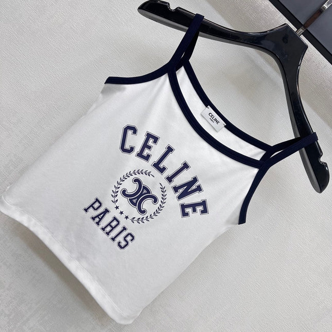 CELINE SPAGHETTI STRAP TOP 267816