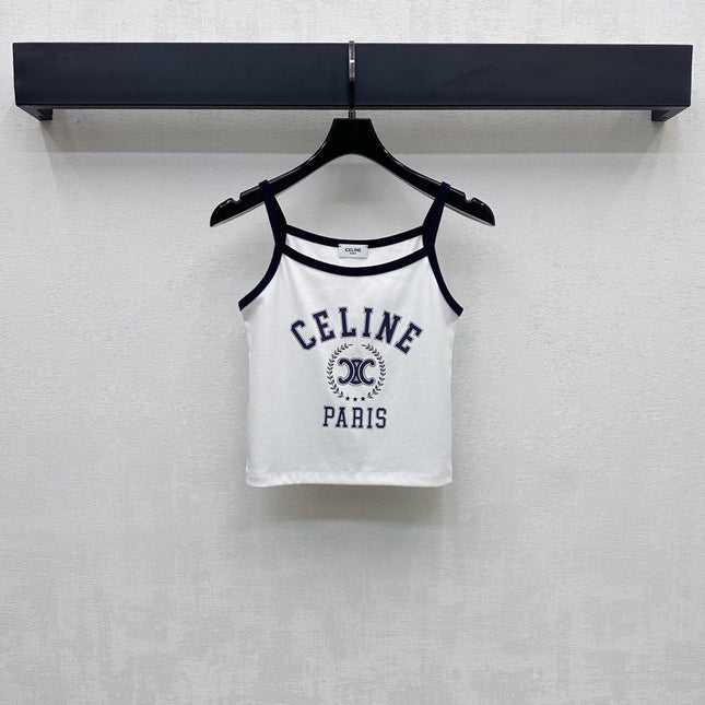 CELINE SPAGHETTI STRAP TOP 267816