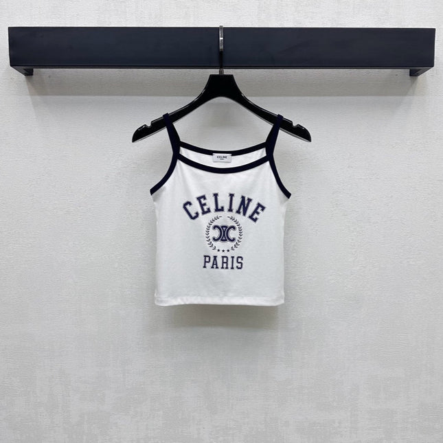 CELINE SPAGHETTI STRAP TOP 267816