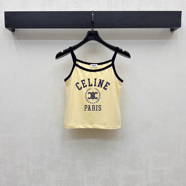 CELINE SPAGHETTI STRAP TOP 267825