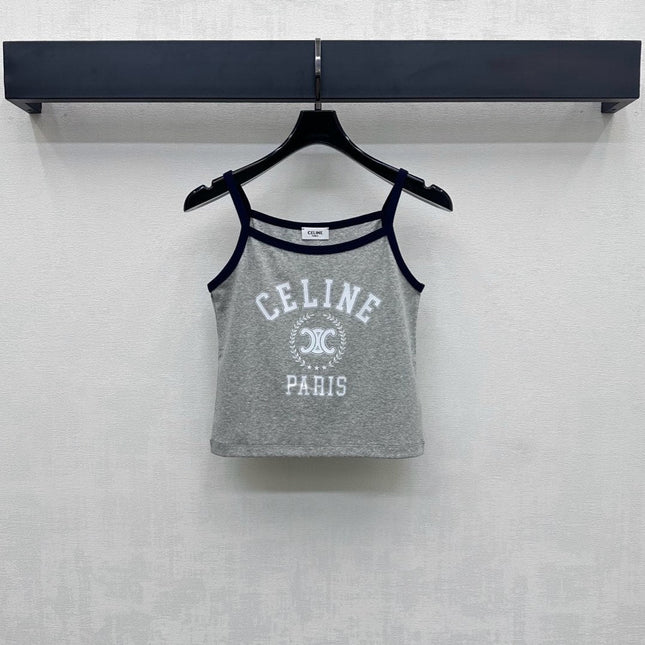 CELINE SPAGHETTI STRAP TOP 267822