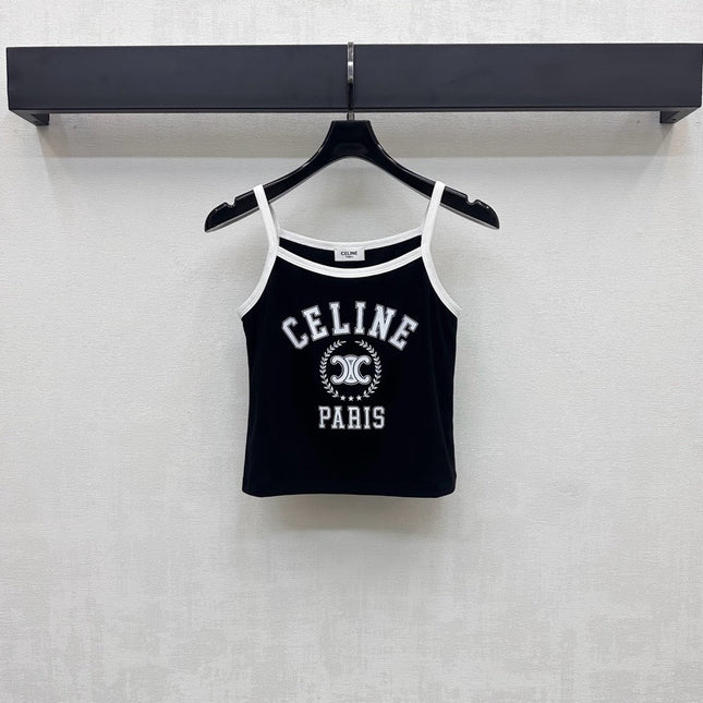 CELINE SPAGHETTI STRAP TOP 267819
