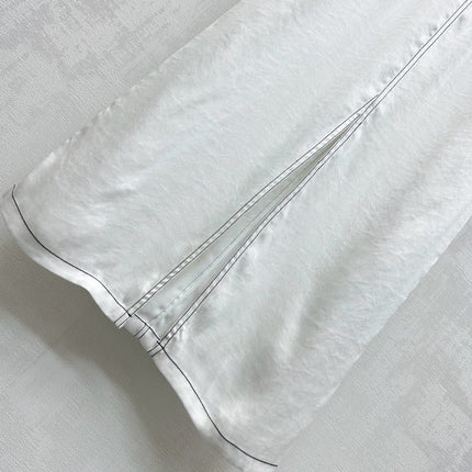 CHANEL HIGH-WAIST SKIRT WITH CUT-OUT HEM 274762