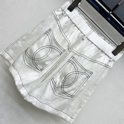 CHANEL HIGH-WAIST SHORTS 274759