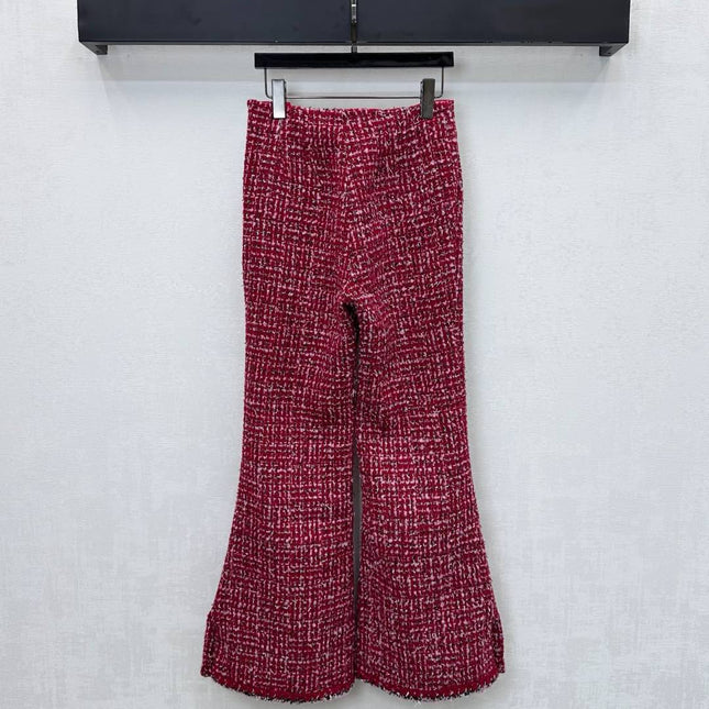 CHANEL 25S HIGH-WAISTED DRESS TROUSERS 309