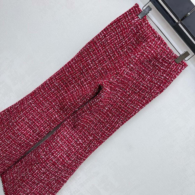 CHANEL 25S HIGH-WAISTED DRESS TROUSERS 309