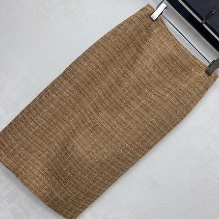 CHANEL 25S BEADED TWEED DRESS SET 307