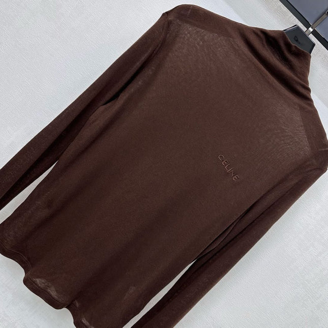 CELINE 25S PRINTED TURTLENECK 0102