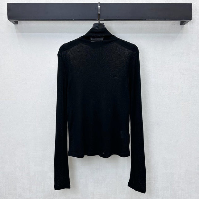 CELINE 25S PRINTED TURTLENECK 0101