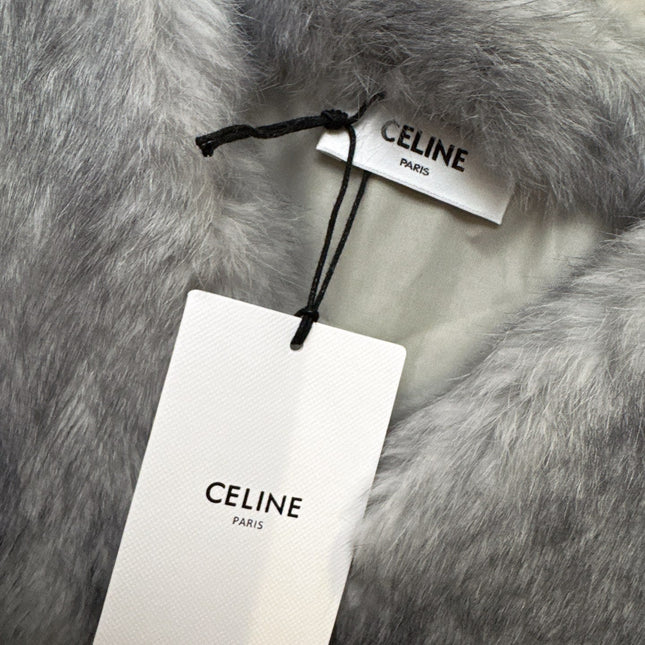 CELINE 25S RABBIT FUR COAT 0034