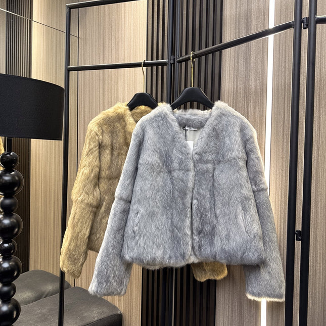 CELINE 25S RABBIT FUR COAT 0034