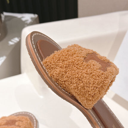 CELINE 25S LYMPIA TWISTED SANDAL IN BURNT ORANGE SPONGE FABRIC