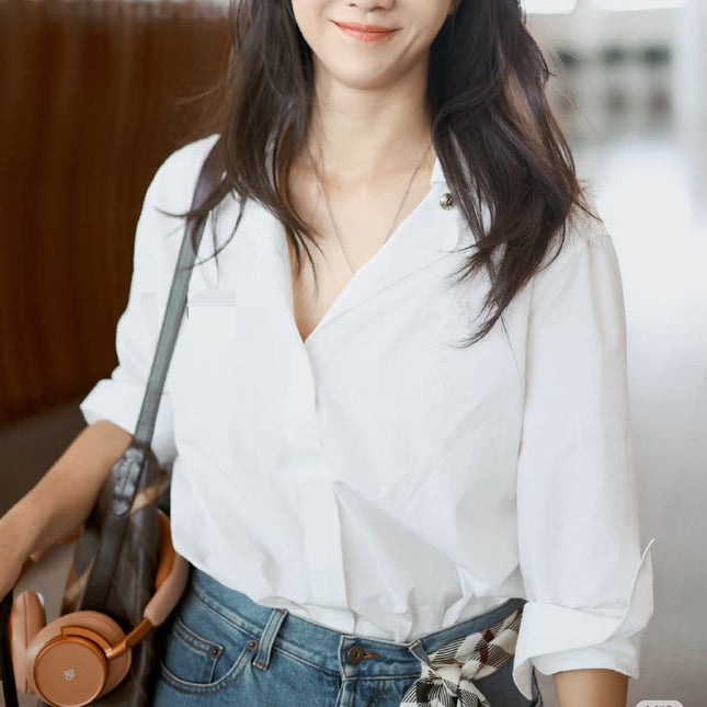 BURBERRY 25S WHITE SHIRT 115