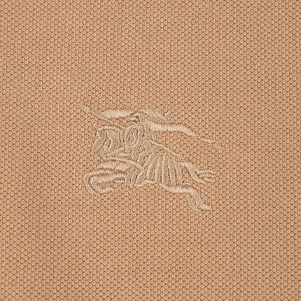 Burberry 25 Polo T- Shirt Caramel Cotton 232684