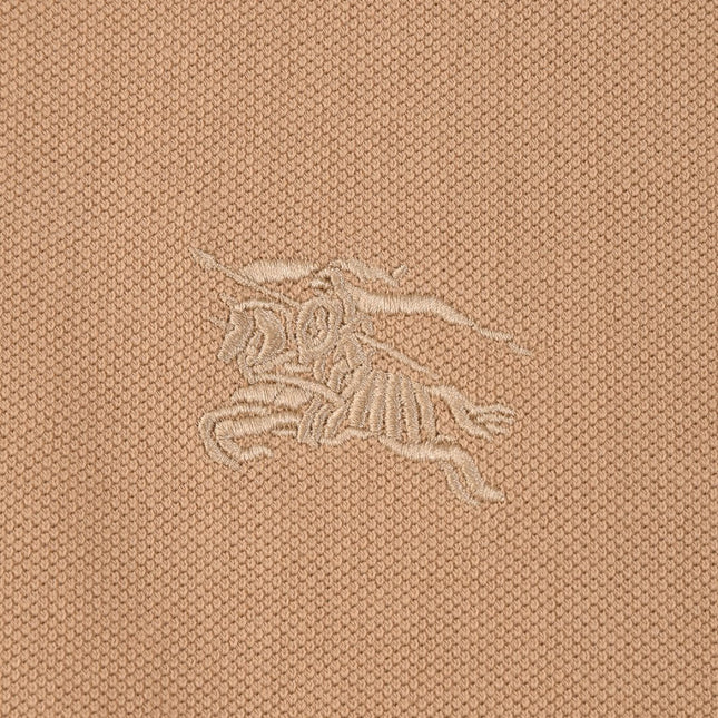 Burberry 25 Polo T- Shirt Caramel Cotton 232684