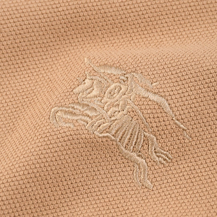 Burberry 25 Polo T- Shirt Caramel Cotton 232684