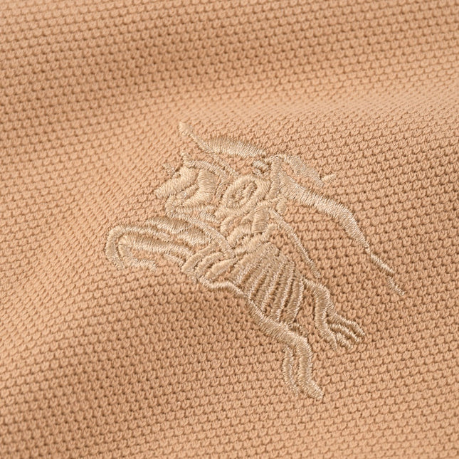Burberry 25 Polo T- Shirt Caramel Cotton 232684