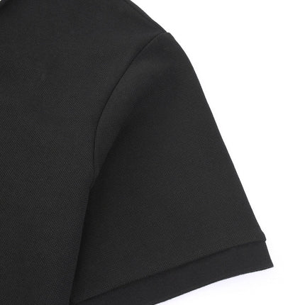 Burberry 25 Polo T- Shirt Black Cotton 232686