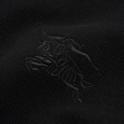 Burberry 25 Polo T- Shirt Black Cotton 232686