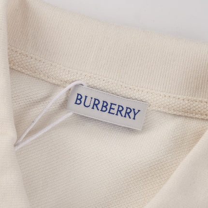 Burberry 25 Polo T- Shirt White Cotton 232685