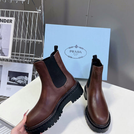 PRA CHELSEA BOOTS CHOCOLATE CALFSKIN