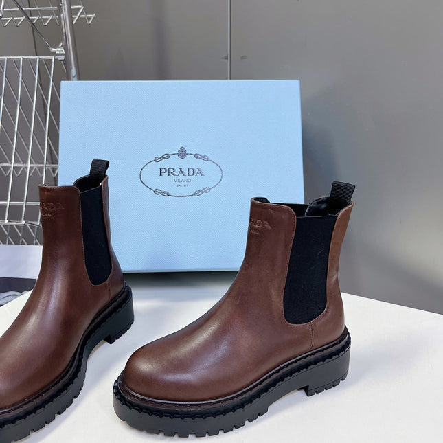 PRA CHELSEA BOOTS CHOCOLATE CALFSKIN