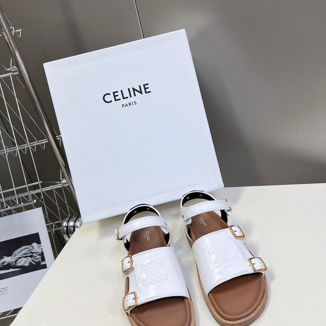 MINO SANDAL IN WHITE CALFSKIN