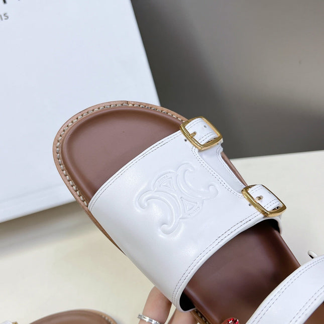 MINO SANDAL IN WHITE CALFSKIN