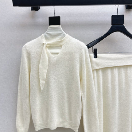 DIOR 25S KNIT SKIRT SET 588