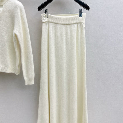 DIOR 25S KNIT SKIRT SET 588