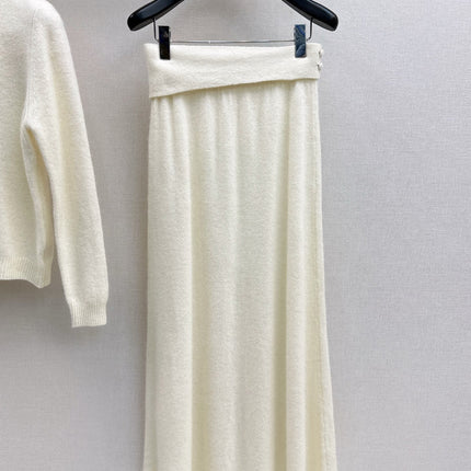 DIOR 25S KNIT SKIRT SET 588