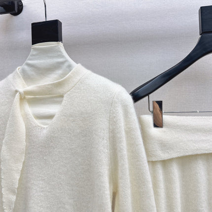 DIOR 25S KNIT SKIRT SET 588