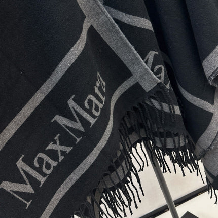 MAX MARA 25S JACQUARD CAPE COAT 007