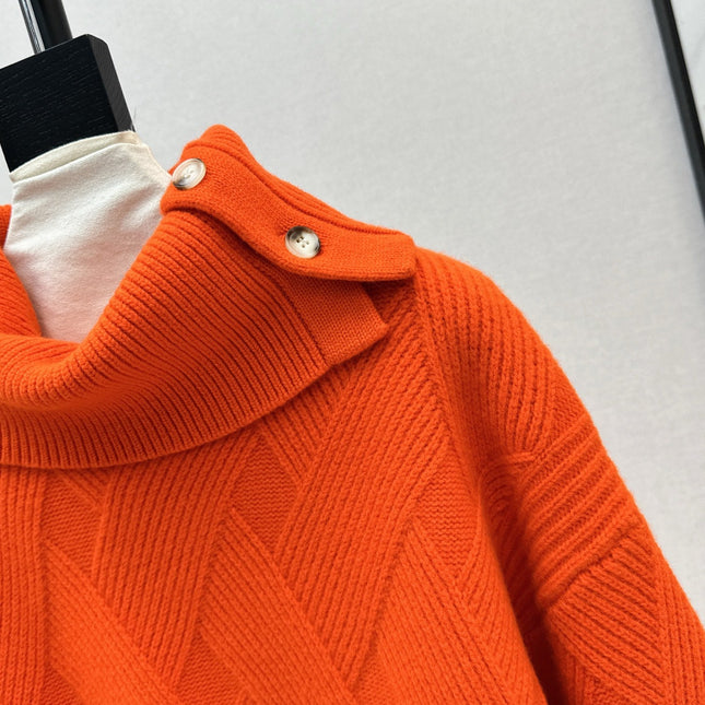 HERMES 25S TURTLENECK SWEATER 019