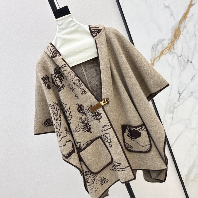 BURBERRY 25S PLAID KNIT JACKET 0043