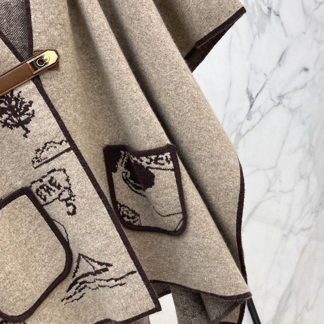 BURBERRY 25S PLAID KNIT JACKET 0043