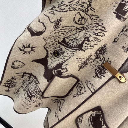 BURBERRY 25S PLAID KNIT JACKET 0043