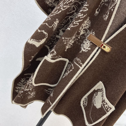 BURBERRY 25S PLAID KNIT JACKET 0044