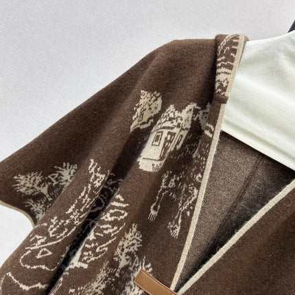 BURBERRY 25S PLAID KNIT JACKET 0044