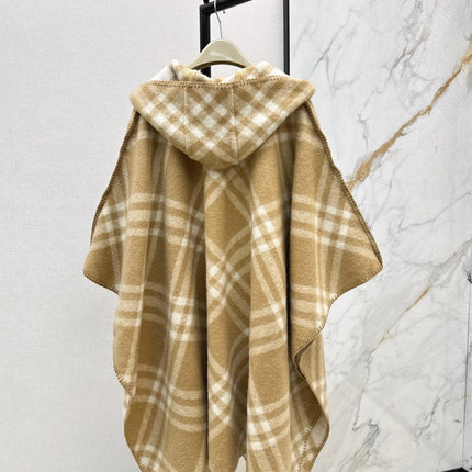 BURBERRY 25S REVERSIBLE CASHMERE CAPE 0045